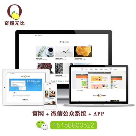 官网、微信公众号、APP定制开发