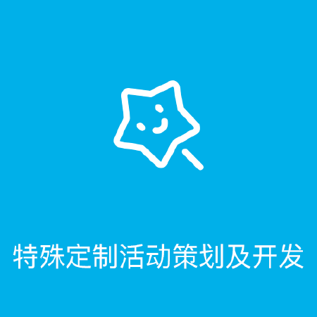 特殊定制活动策划及开发