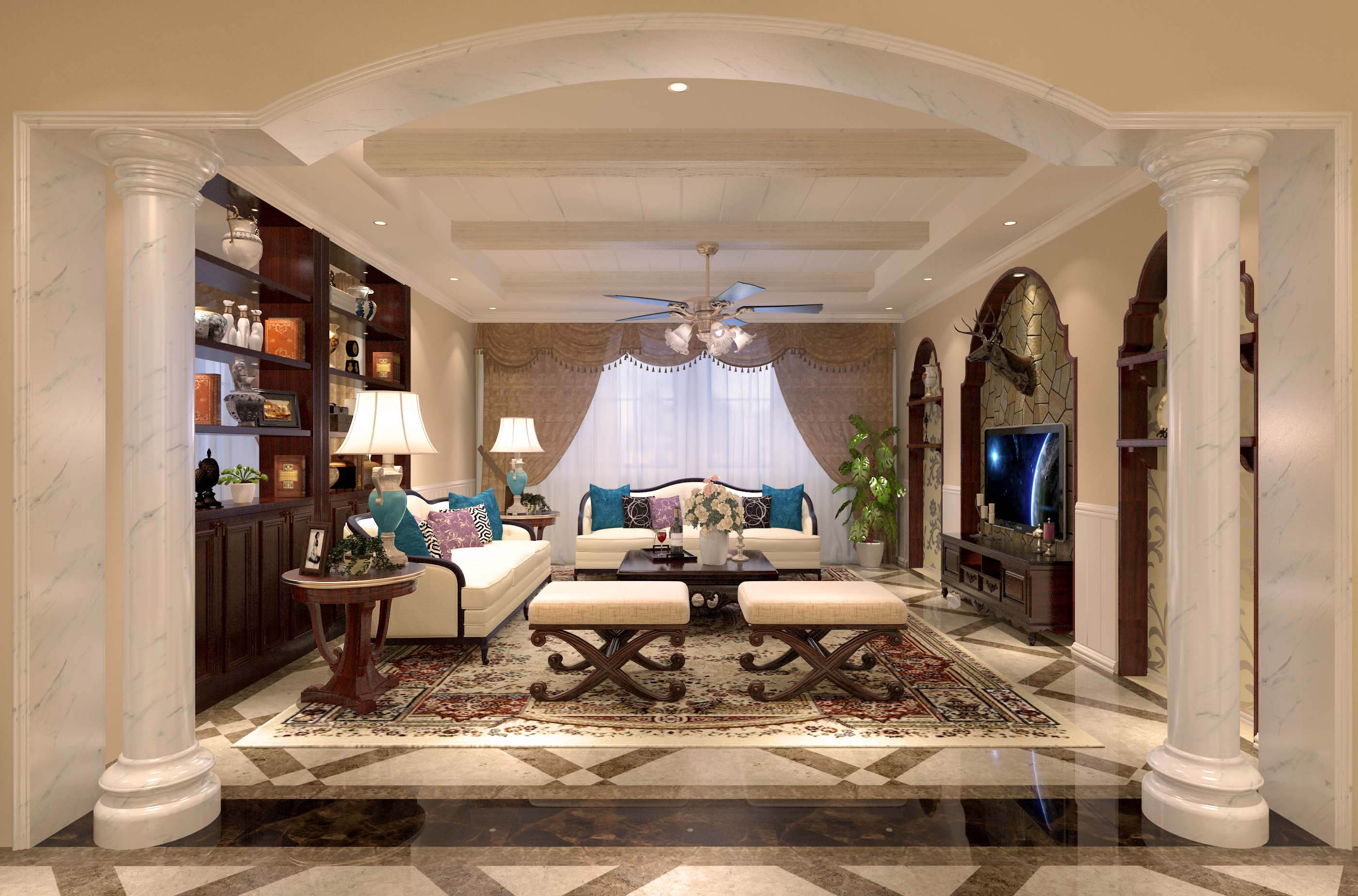 OWN设计——美式绍兴桂花苑