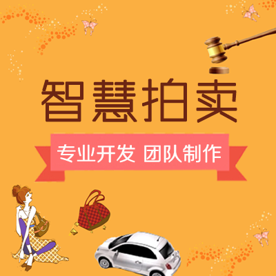 智慧拍卖 微拍卖 秒杀拍卖 一元拍卖 微信开发
