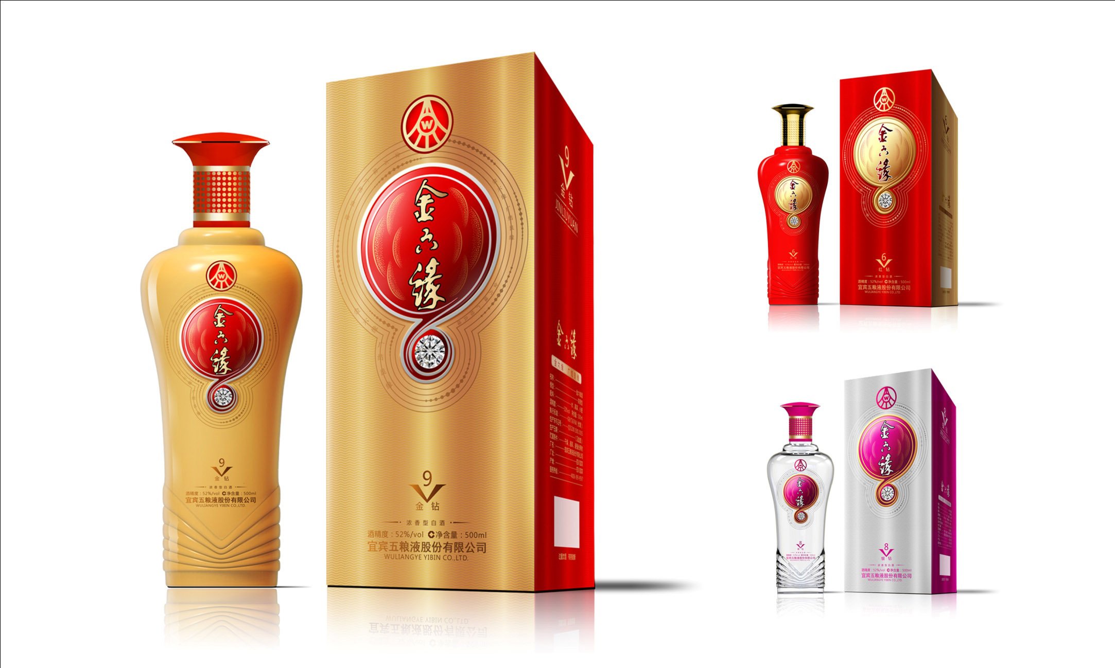 五粮液--金六缘酒