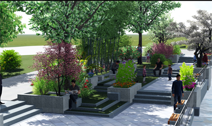 市政休息区设计