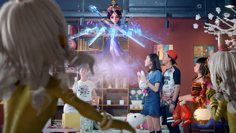 游戏广告制作│大话西游2手游版广告