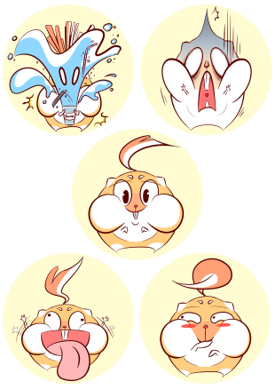 仓鼠系列表情包