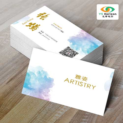 名片设计/雅姿高级彩妆师/元素视界设计工作室