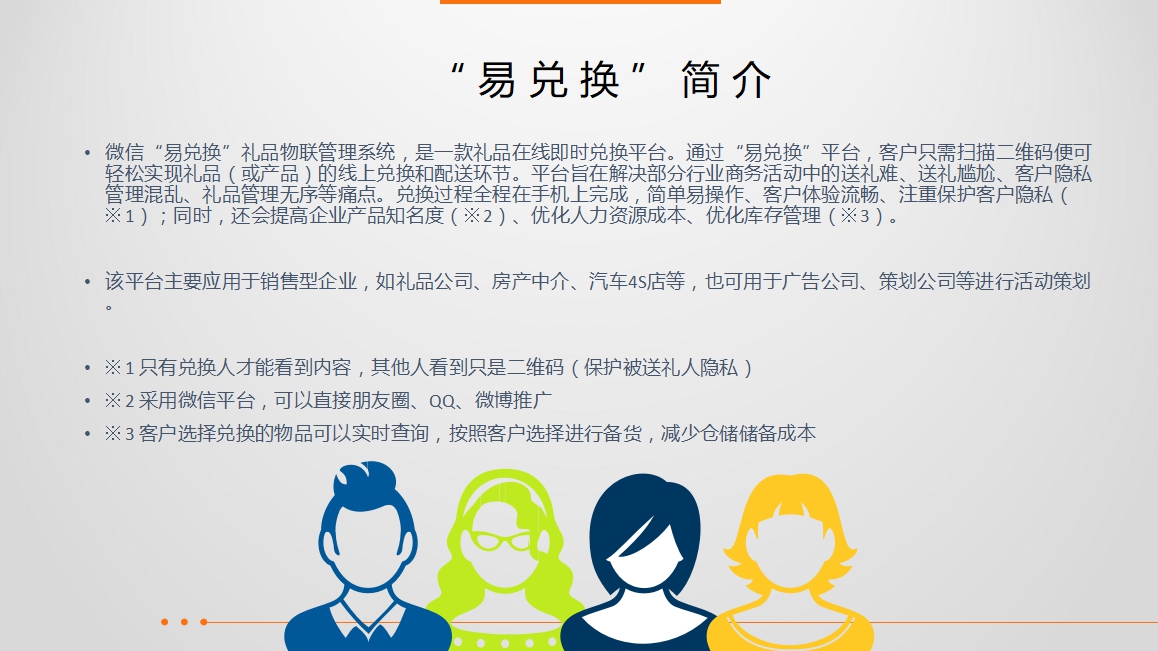 ”易兑换”礼品兑换平台