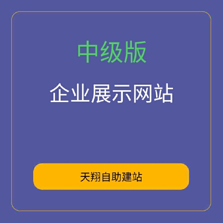 企业展示网站中级版，电脑端+手机端+微信端三端合一