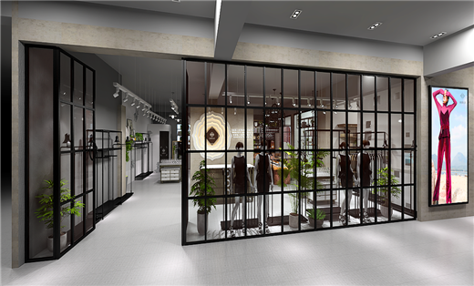 高端女装品牌 香港慕之淇店铺设计