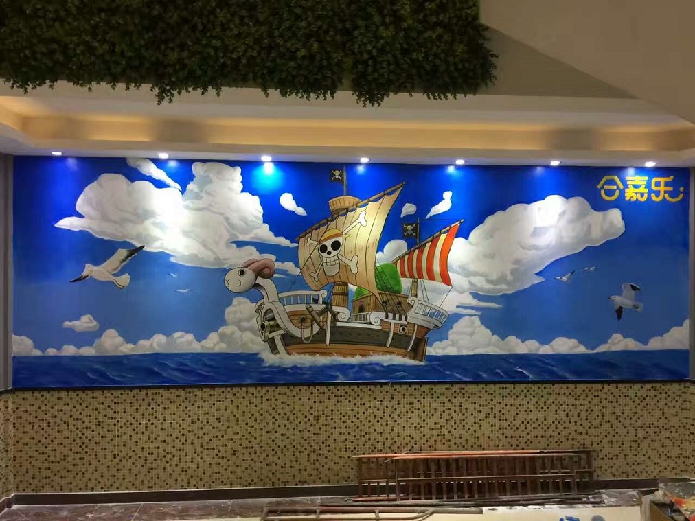 商业手绘墙