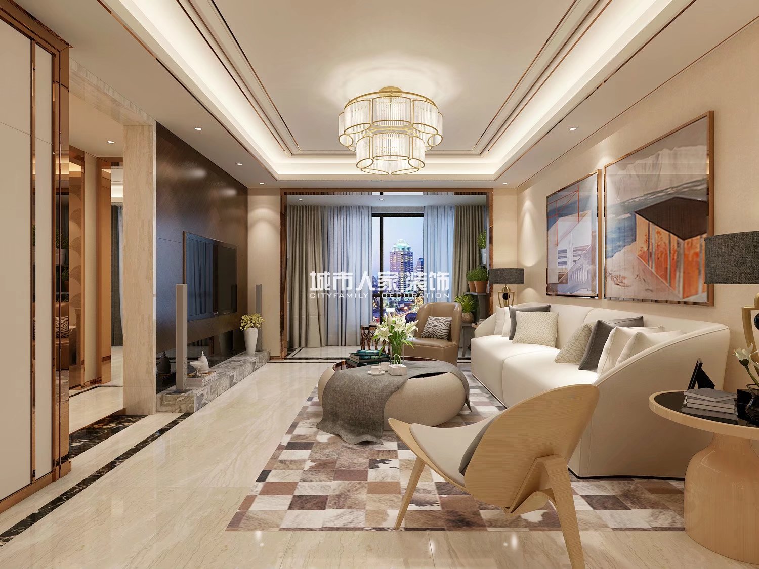 《简约而不简单，160平户型如何装？尽在其中》