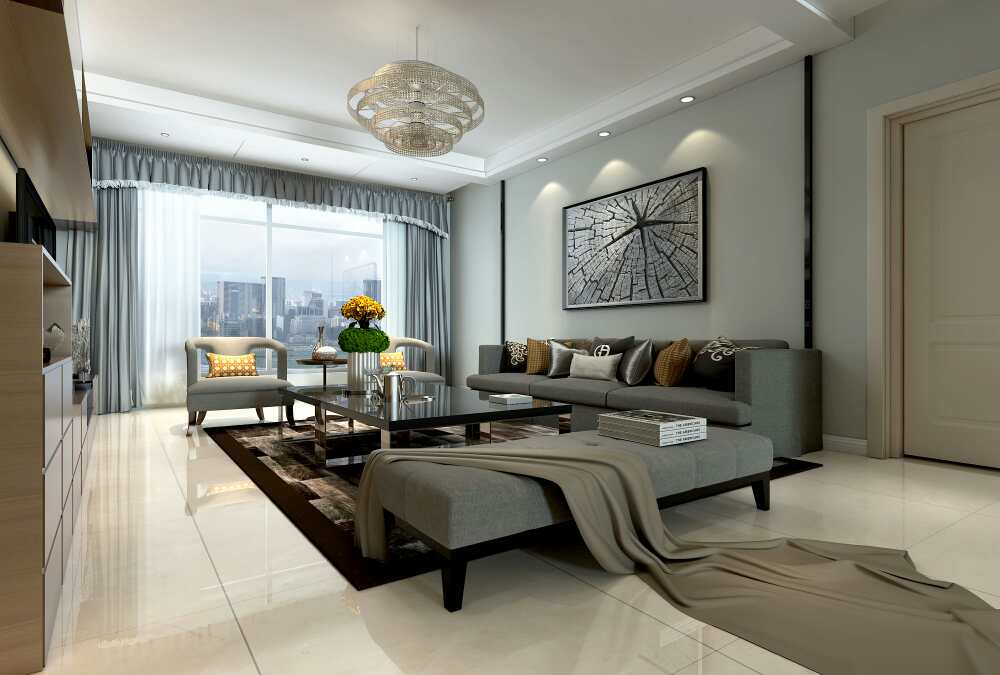 万合广场150㎡简约风