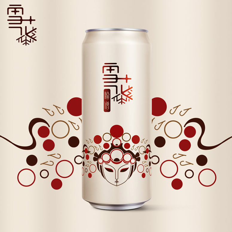 雪花啤酒推出新品logo设计和包装设计