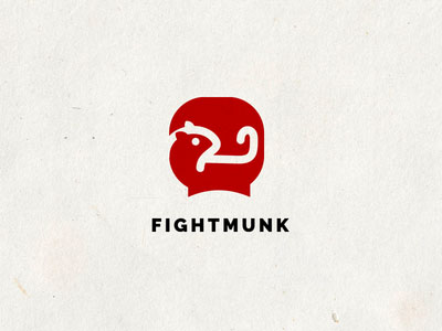 爆可爱的小松鼠元素logo设计标志欣赏