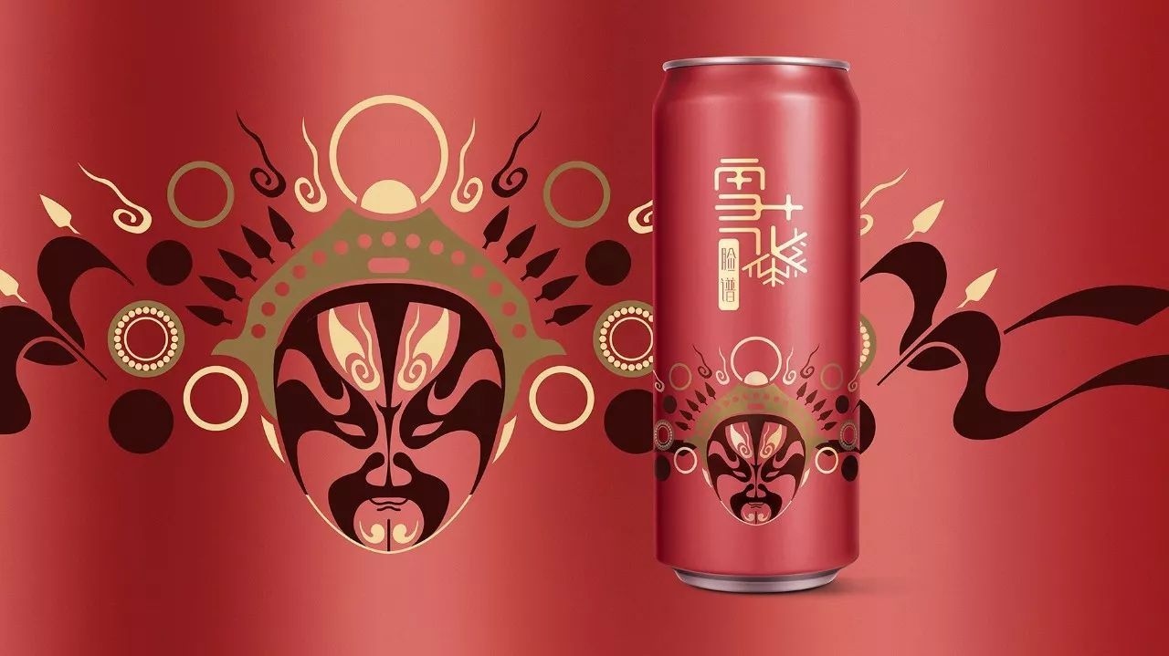 印章logo设计图片欣赏:雪花啤酒换新logo