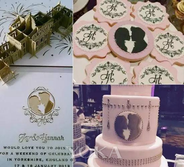 分享国内外的明星的婚礼logo设计的一些重要的细节