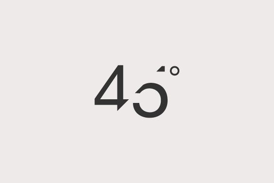 图片欣赏：纯数字logo如何设计