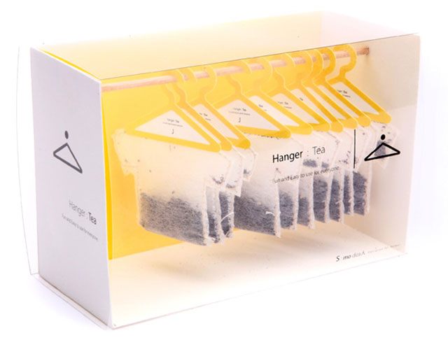 巧妙沟通的茶叶包装设计——化身衣橱造型