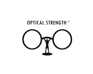 以眼镜为元素的眼镜店logo设计欣赏
