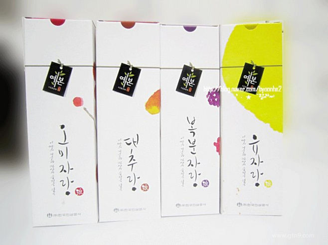 分享一些漂亮的韩国茶叶包装设计
