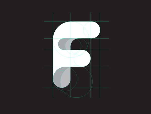 超有设计感的英文字母logo设计欣赏