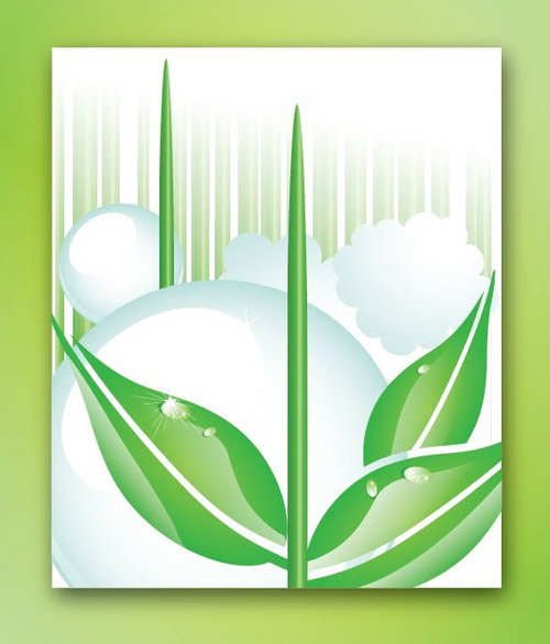 怎样使用不透明调板创建一个自然景观的矢量图