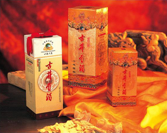 优雅的白酒酒类包装设计