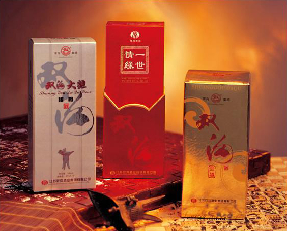 优雅的白酒酒类包装设计