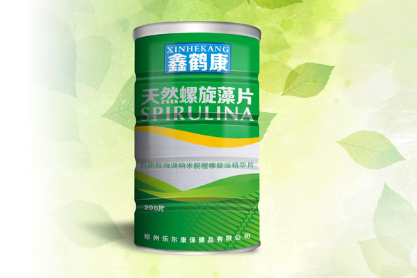 药品包装设计公司、药品包装设计、铁管包装设计 天然螺旋藻包装设计欣赏