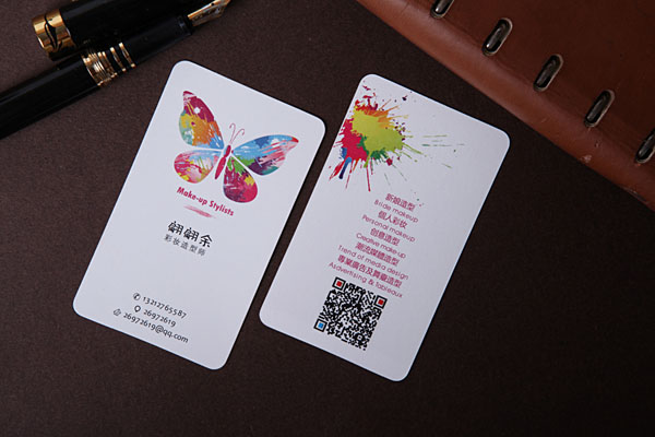 七彩胶印名片欣赏