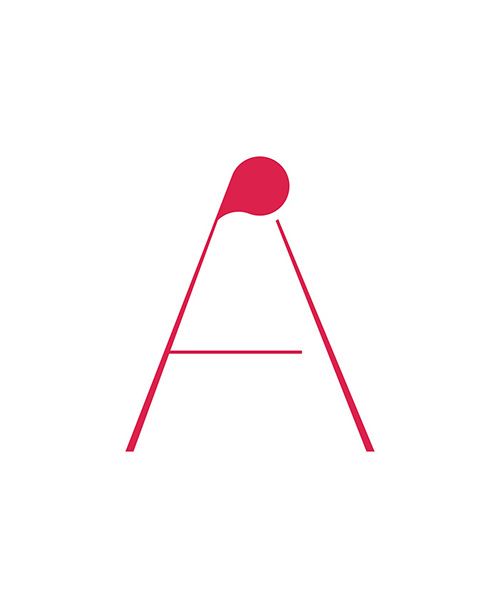 英文字母 a logo 设计欣赏