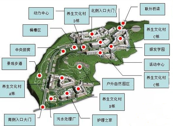 台湾长庚养生文化村景观规划设计