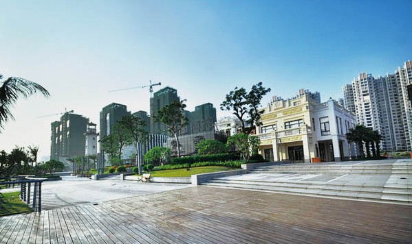 滨江风情商业街景观设计欣赏
