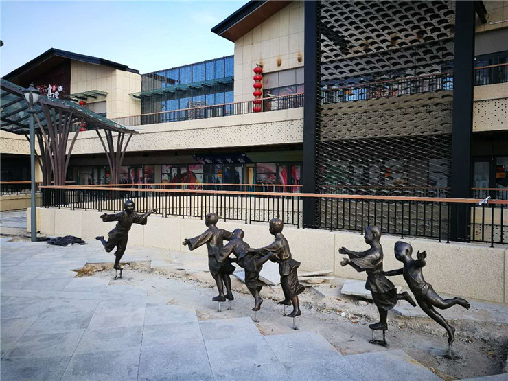 烟台上市里商业街景观设计欣赏
