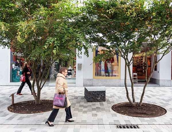 尼古拉城市中心的商业街景观设计欣赏