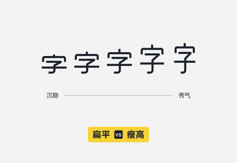 聊聊中文字体设计的性格和运用方法