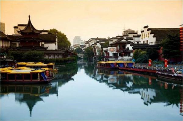 南京秦淮河城市河道景观设计欣赏