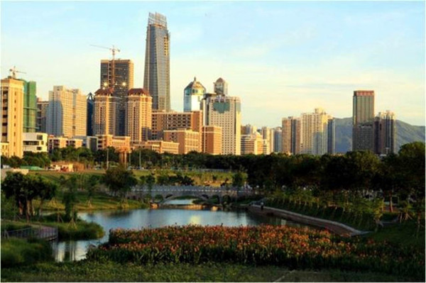 深港界河城市河道景观设计欣赏