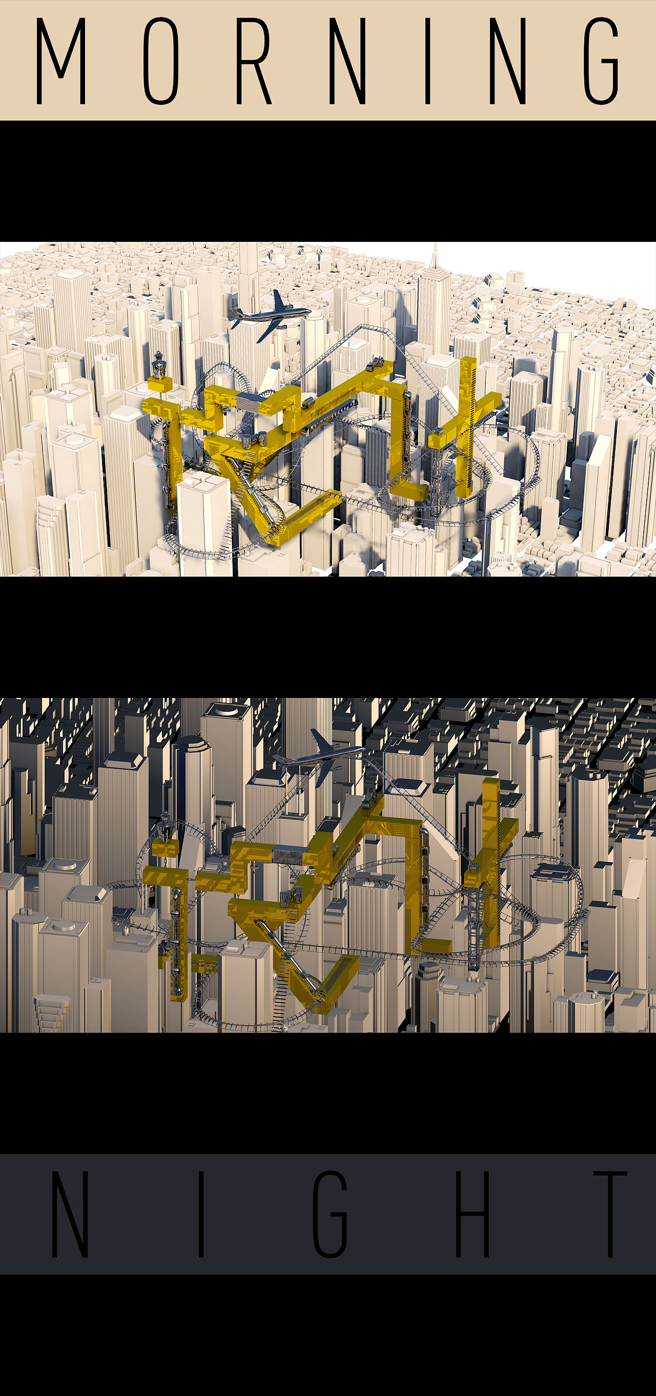 C4D创意字体