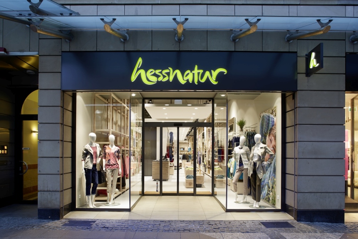 法兰克福hessnatur时装店面设计