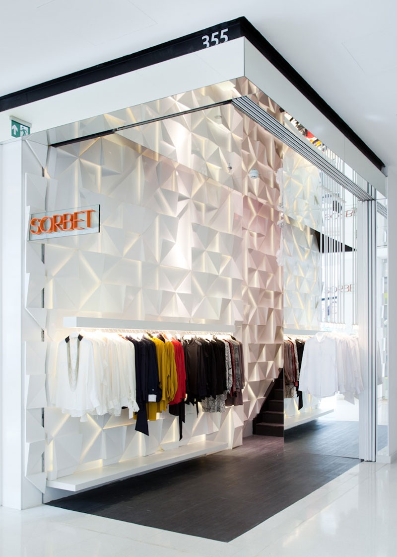 SORBET服装店面设计 SORBET服装店面设计