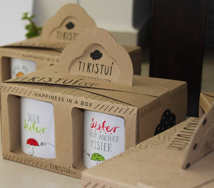 Tikistuí马克杯包装设计 Tikistuí创意马克杯包装设计