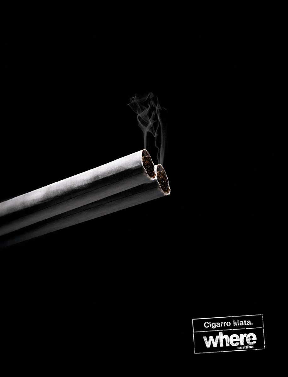 国外创意反吸烟广告设计欣赏
