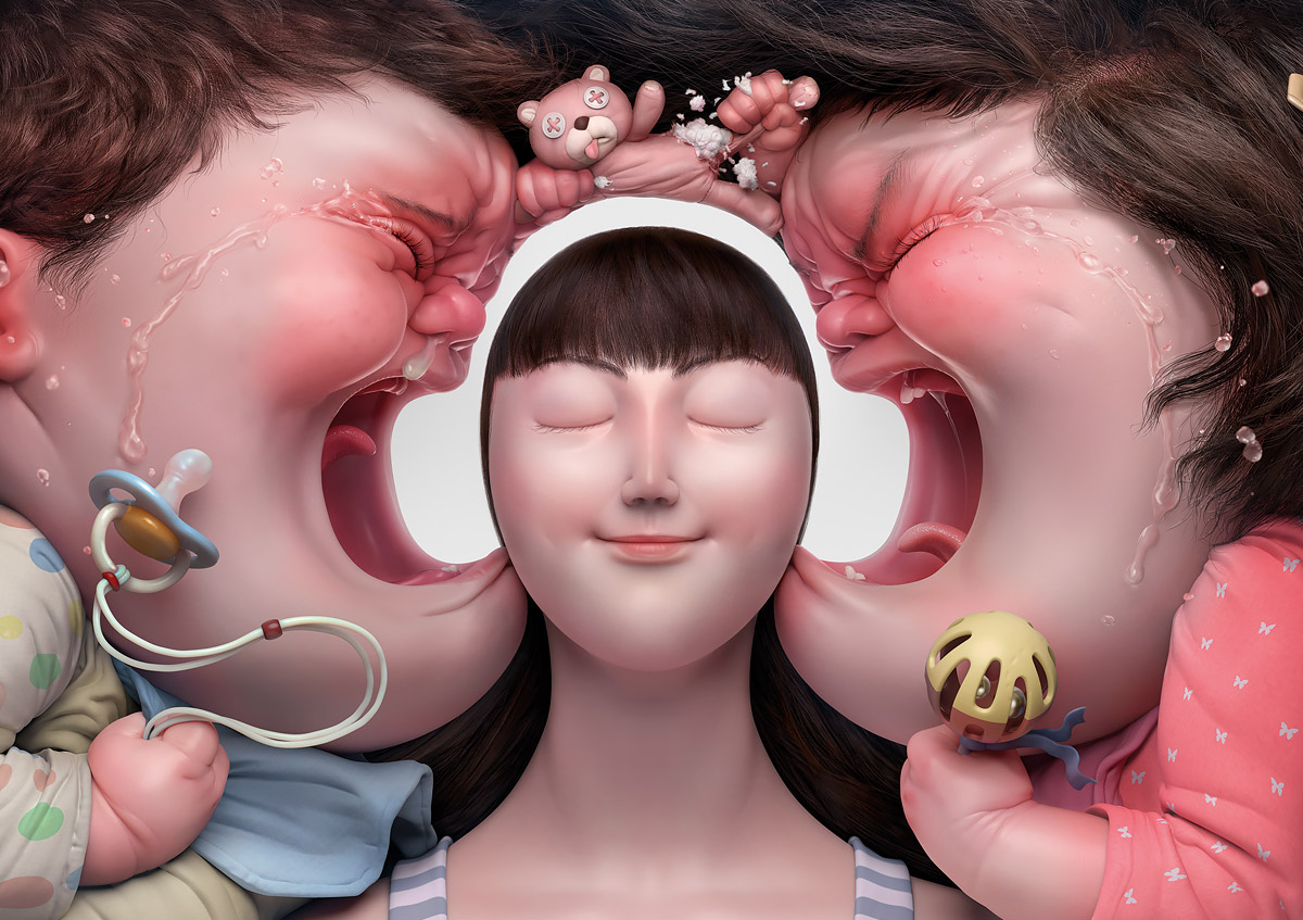 Illusion CGI创意广告设计