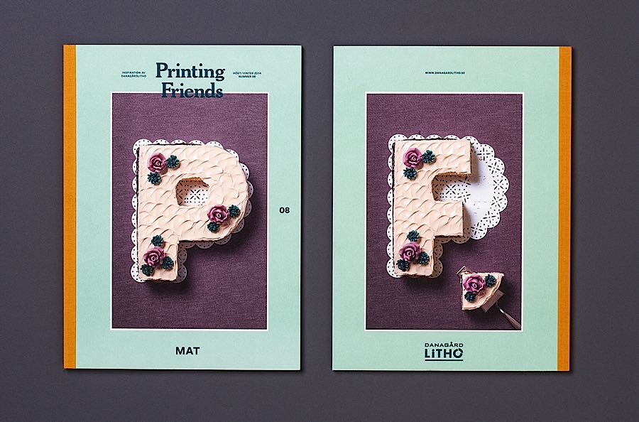 Printing Friends杂志版面设计