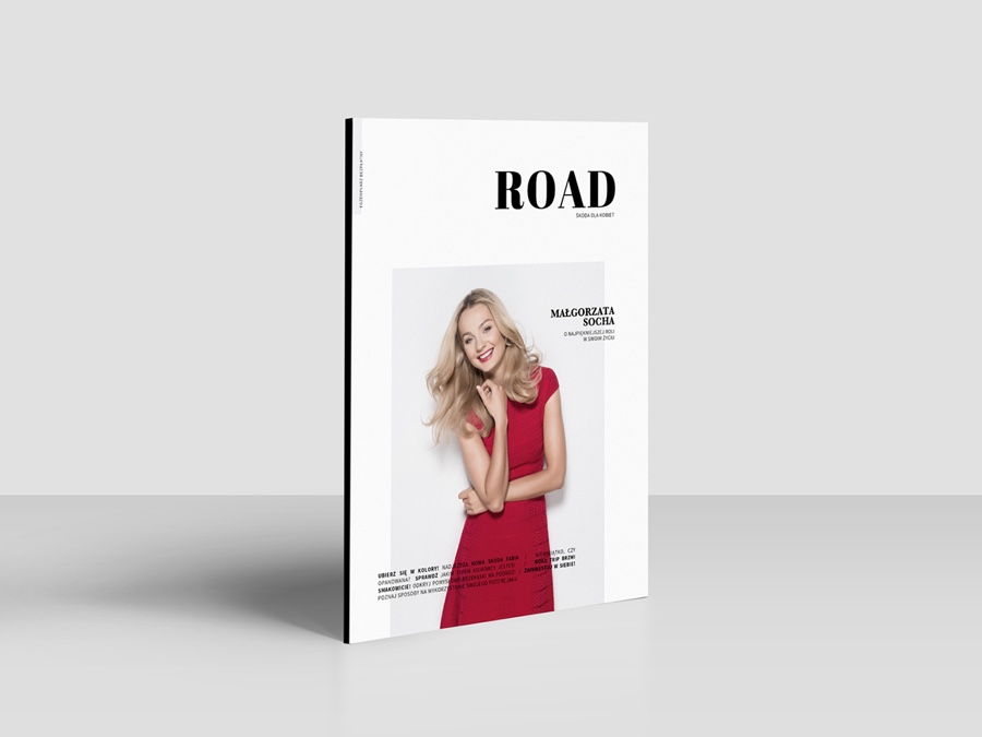 Road杂志版式设计欣赏