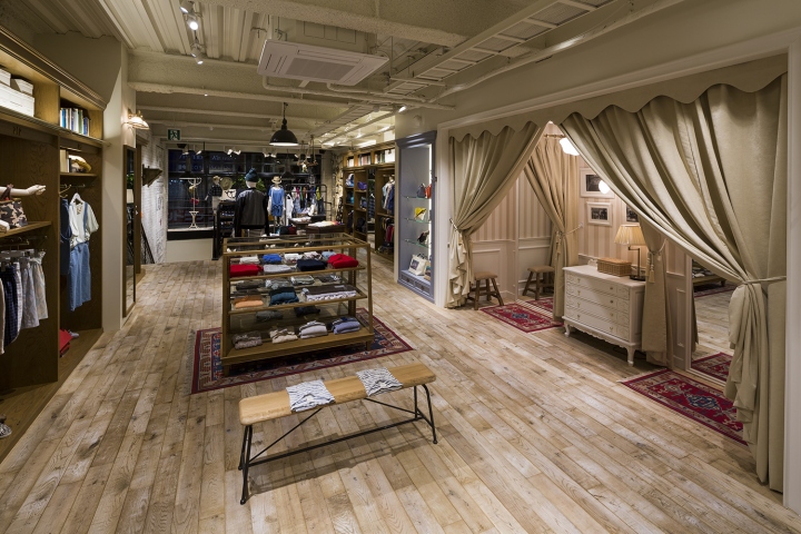 日本Ciaopanic潮流服装店铺设计