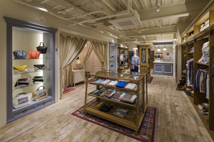 日本Ciaopanic潮流服装店铺设计