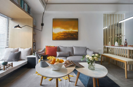 现代简约风格客厅设计效果欣赏