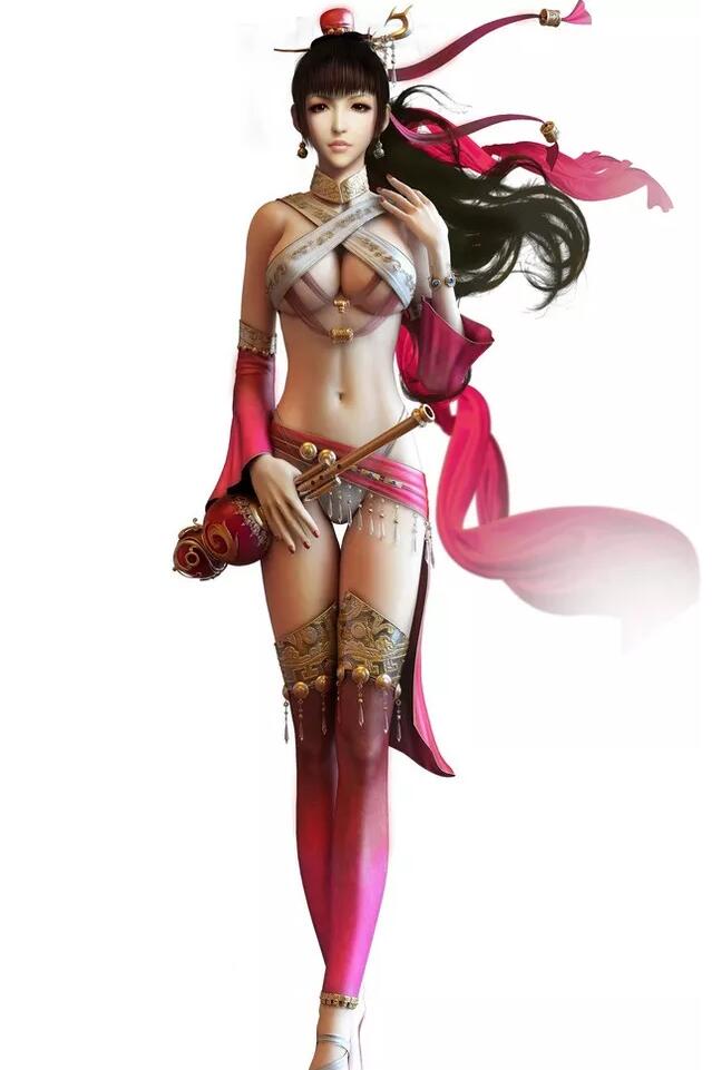 很美的游戏动漫人物设计