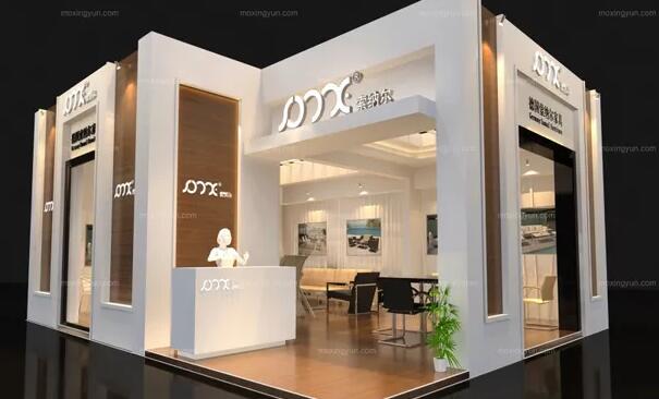 索纳尔家具展台展览展示设计3d模型